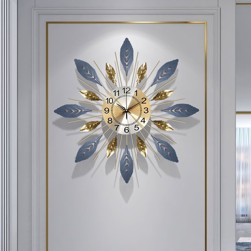 Flower Clock 55X20 CM 1 Environmentally friendly material, no need for punching